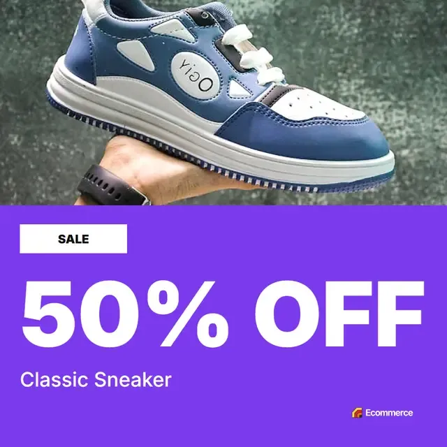 E-commerce: the same post generated at 1:1