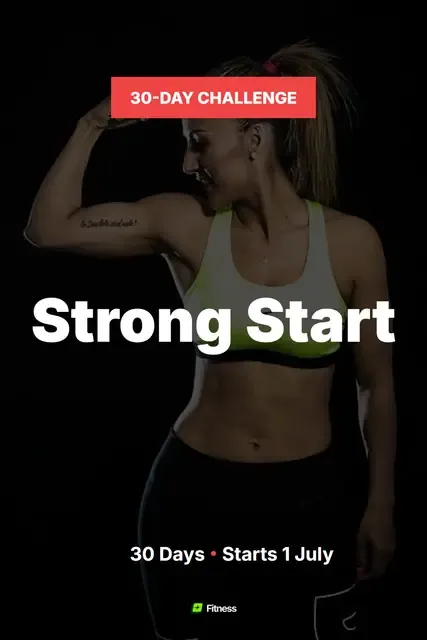 Fitness: the same post generated at 2:3