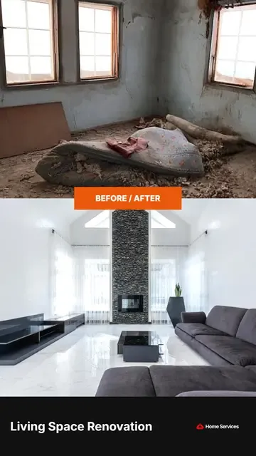 Home services: the same post generated at 9:16