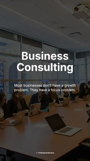 Professional: the same post generated at 9:16
