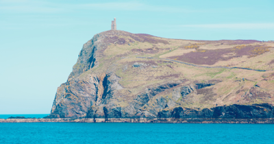 View of Isle of Man Coastline
