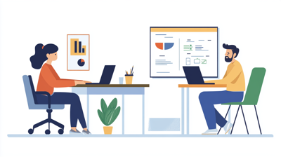 Two difference scenes contracting and consulting