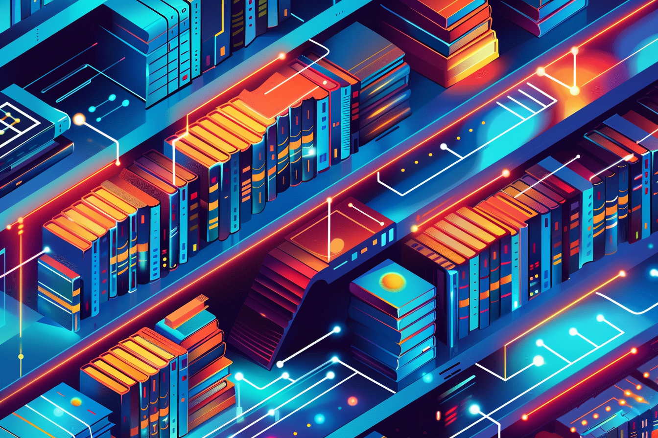 Database design and data engineering illustration