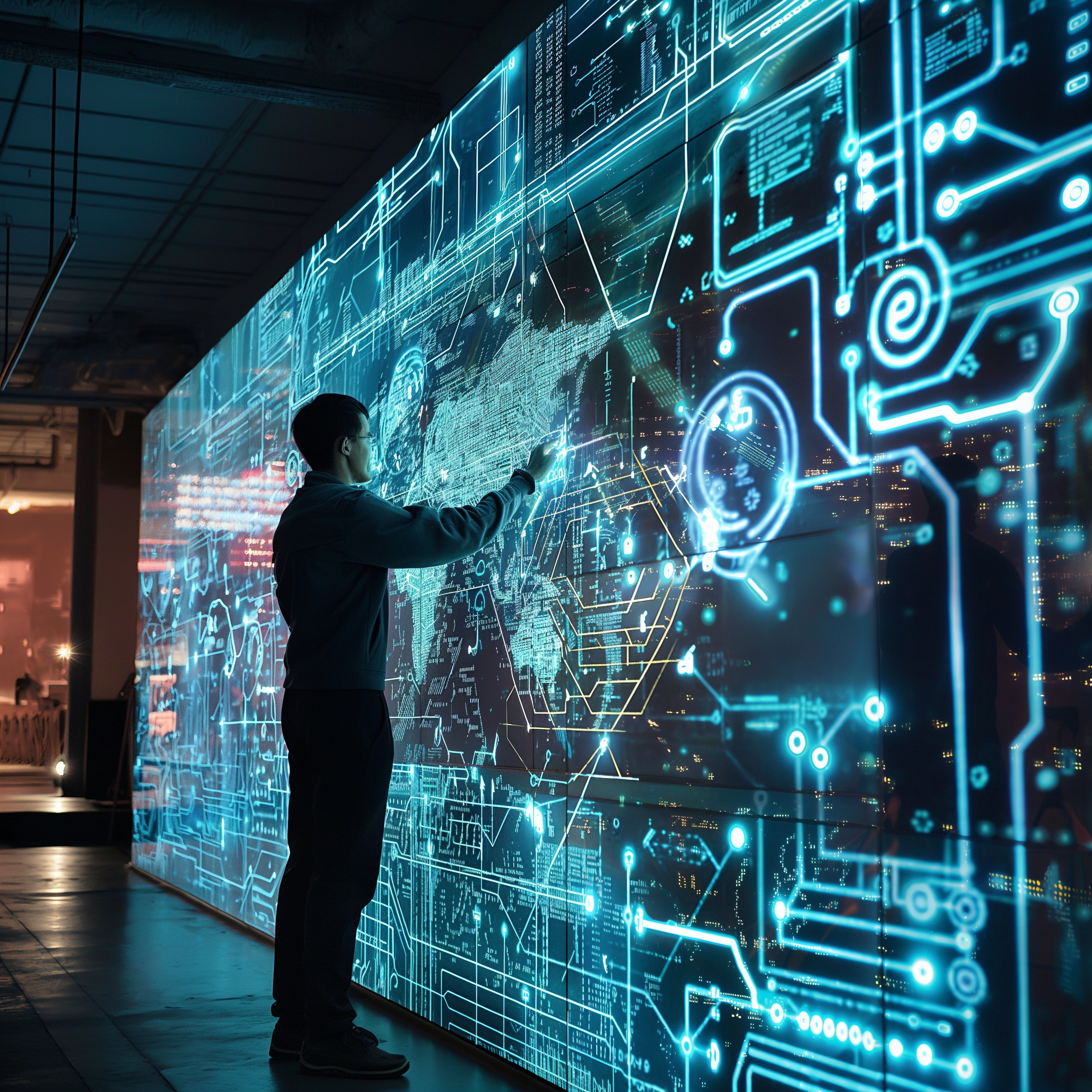 Custom software illustration