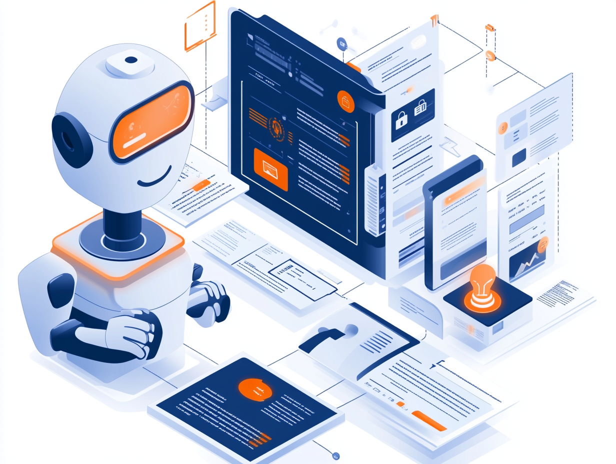 AI application illustration