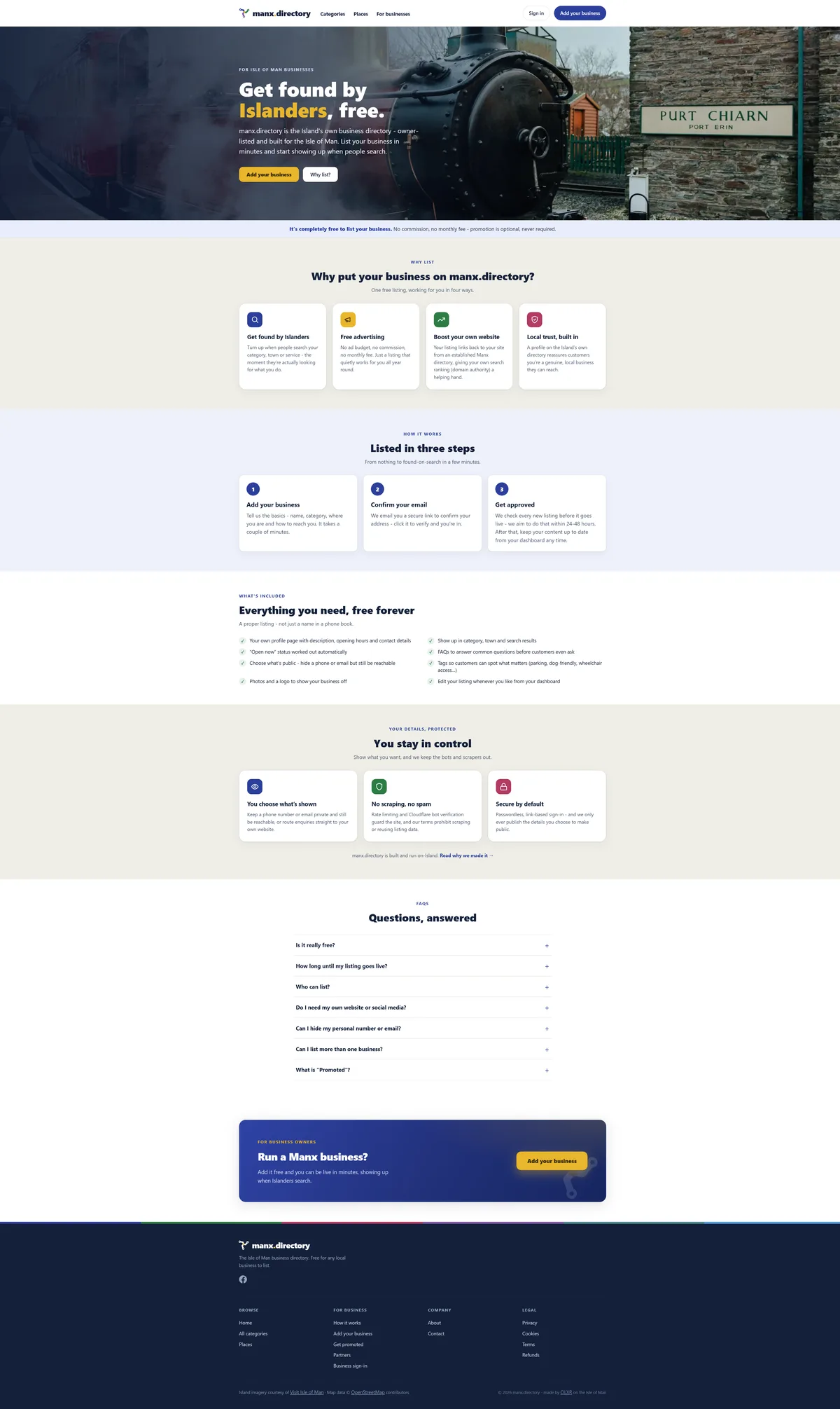 manx.directory For Businesses