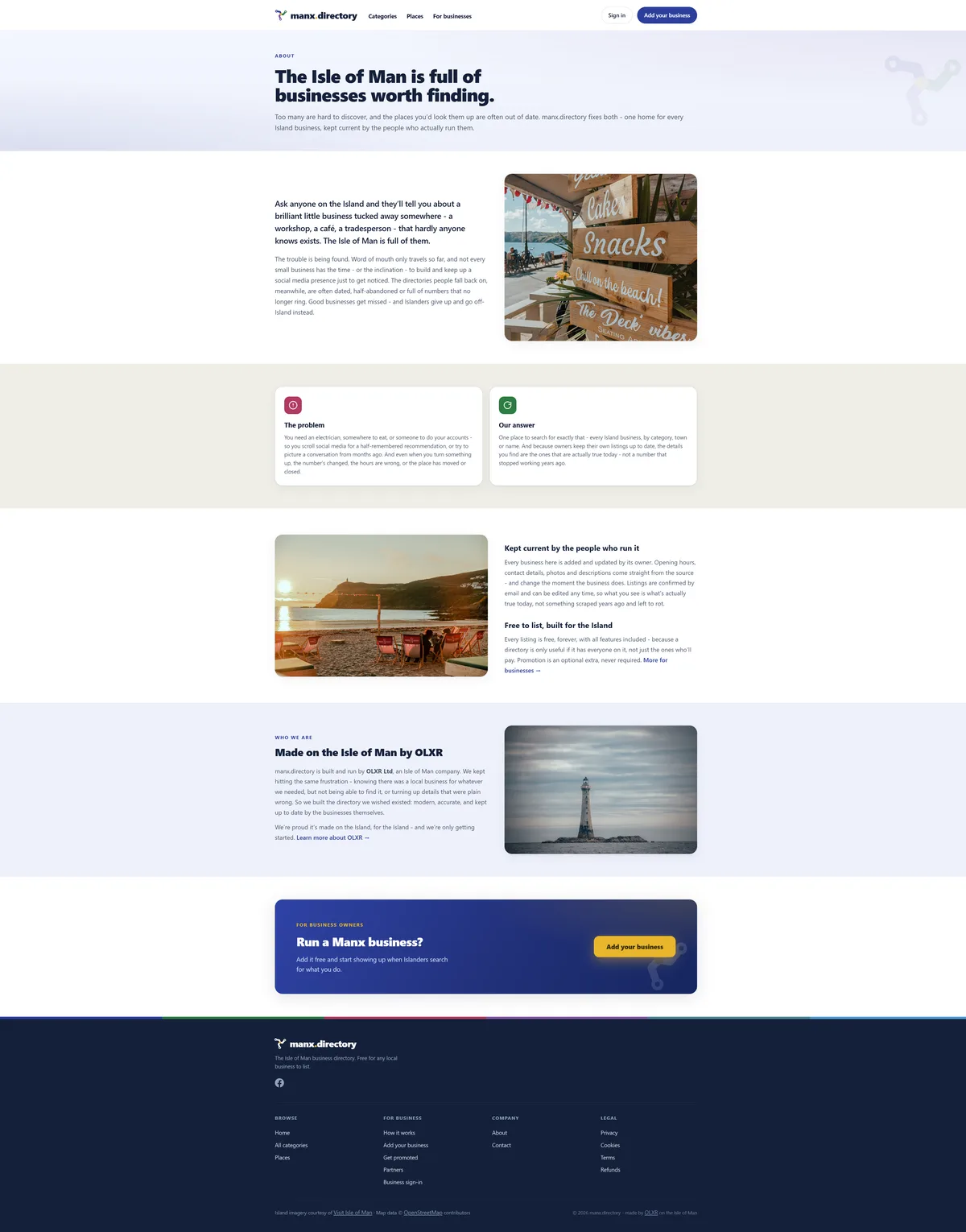 manx.directory About
