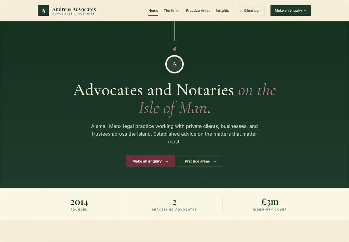 Andreas Advocates - Forest theme preview
